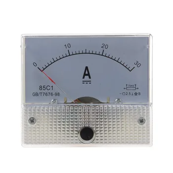 Аналоговый измеритель тока 85C1 DC 30A Амперметр