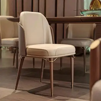 Мягкие Обеденные стулья для компьютерного кафе Nordic Luxury Relaxing Dining Chairs Индивидуальная мебель для столовой Sandalye YX50DC