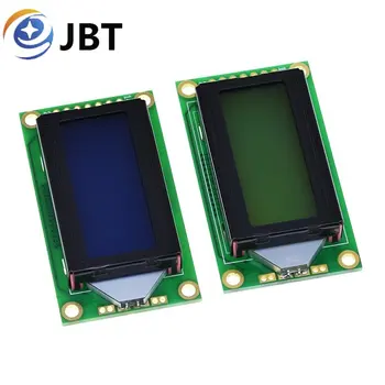 8 x 2 ЖК-модуля 0802 Символьный Экран Дисплея Синий/Желто-Зеленый Для Arduino