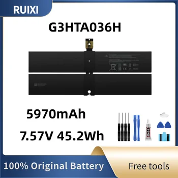 RUIXI Оригинальный Аккумулятор для ноутбука 7,57V 45,2Wh/5970mAh G3HTA036H DYNK01 для Microsoft Surface Book Серии 1769 + Бесплатные Инструменты