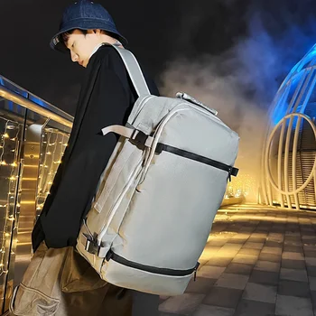 Рюкзак для путешествий, Винтажный холщовый рюкзак с откидным верхом, спортивная сумка для переноски, рюкзак для путешествий, рюкзак для мужчин, Женский рюкзак для переноски, O