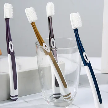 Автоматические ручные зубные щетки Nano, практичные инструменты для ухода за взрослыми из Тпу, чистка детей
