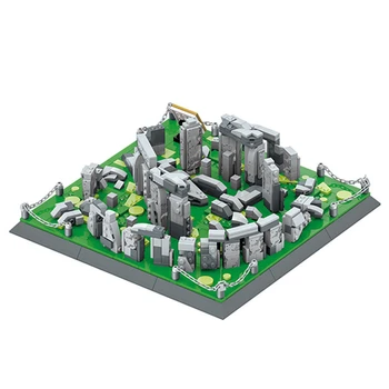 2023 Город Творчества Уилтшир Англия Модель Стоунхенджа Строительные Блоки Кирпичи Игрушки Для Подарка