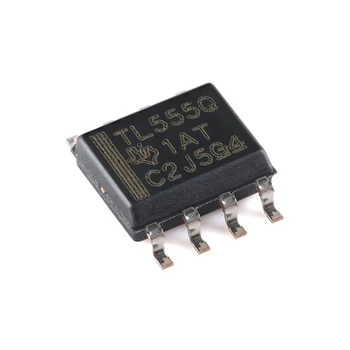 Оригинальный TLC555QDR SOIC-8, микросхема таймера низкой мощности, TLC555 SMD
