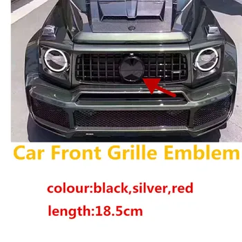 Наклейка С Логотипом Brabus Автомобильная Сетевая Решетка Наклейка Для Mercedes Benz W205 W177 W212 W463 W166 W221 Наклейка черный красный серебристый