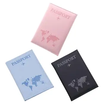 Обложка для паспорта, футляр для удостоверения личности, держатель для паспортов для путешествий