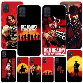 Чехол Red Dead Redemption 2 Phnoe для Samsung Galaxy A51 A50S A71 A70 A41 A40 A31 A30 A21S A20S A10S A21S A6 A7 A8 A9 Cover Coque
