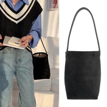Сумка-мешок, женские сумки через плечо в стиле ретро, сумочка