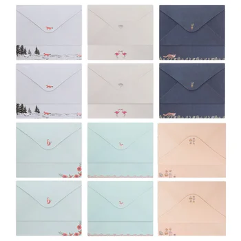 Свадебные открытки, набор для письма из прекрасной канцелярской бумаги формата А5 (смешанный узор / Конверт 18шт и 36шт)
