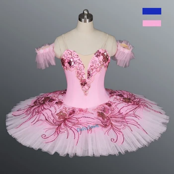 Профессиональные балетные пачки для девочек, взрослые дети, танцевальный костюм балерины 