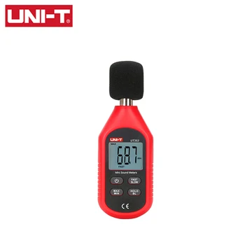 Прибор для измерения шума UNI-T UT353, измеритель дб, 30 ~ 130 дБ, мини-аудио, измеритель уровня звука, монитор децибелов