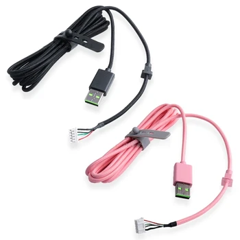 Сменный USB-кабель для наушников, мягкий прочный провод из ПВХ для razer Kraken 7.1 V2 RGB Edition