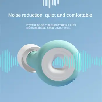 Беруши для сна Силиконовые Профессиональные Водонепроницаемые Беруши для плавания Звукоизоляционные Беруши для шумоподавления Звукоизоляция Защита ушей