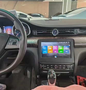 Для Maserati Quattroporte 2016-2020 Android 12 Tesla экран GPS Навигация Автомобильный мультимедийный радиоплеер головное устройство carplay carbon