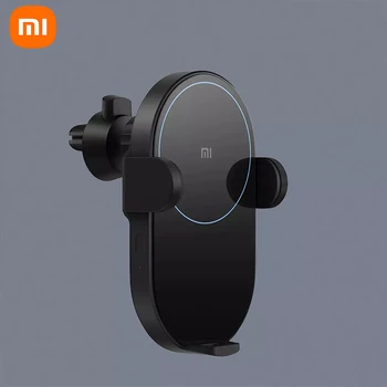 Беспроводное автомобильное зарядное устройство Xiaomi мощностью 20 Вт с быстрой зарядкой, умное инфракрасное сенсорное зарядное устройство с держателем для зарядки телефона, аксессуары для мобильных телефонов