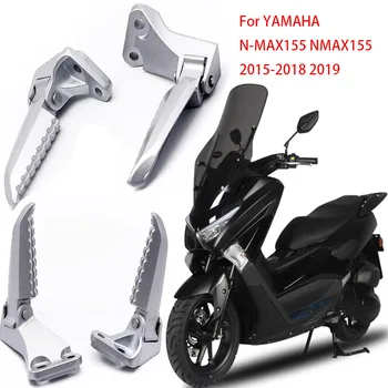 Защита Подножки Мотоцикла E728 Для YAMAHA N-MAX155 NMAX155 2015-2018 2019 Подставка Для Ног С возможностью Поворота