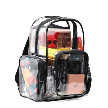 Прозрачный рюкзак из ПВХ, женская пляжная сумка, сумка для плавания, желеобразная водонепроницаемая сумка, Многофункциональная спортивная сумка