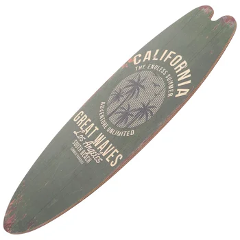 Настенное украшение Доска для серфинга Деревянные вывески Вывески На открытом воздухе Летний пляж Приморский
