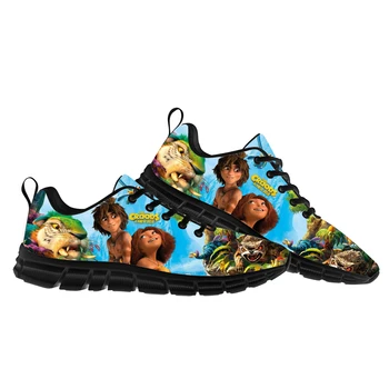 Спортивная обувь The Croods, мужская, женская, подростковая, детская, кроссовки Grug Eep Guy, высококачественные кроссовки из аниме-манги, обувь на заказ