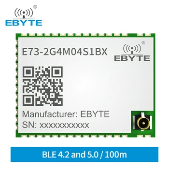 Bluetooth 5,0 nRF52832 EBYTE 2,4 ГГц E73-2G4M04S1BX IPEX Антенна IoT UHF Беспроводной Приемопередатчик Ble 5,0 RF Передатчик Приемник