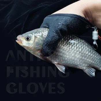 Рыболовные Перчатки Противоскользящие Защищают Руки От Проколов И Царапин, Рыбак Профессионально Ловит Рыбу, Латексные Охотничьи Перчатки