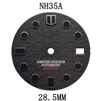 Подходит для Seiko NH35A NH36A Механический механизм 28,5 мм циферблат Часы для дайвинга модификация аксессуаров