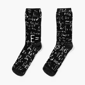 E= mc2 Art Socks Женские носки в стиле хип-хоп, много