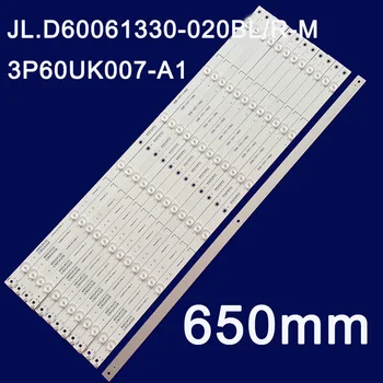 65 см 6led Светодиодная лента подсветки для LCD-60TX4100A 60SU475A 60SU470A 3P60UK007 008-A2 3P60UK009
