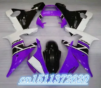 горячие продажи Комплект обтекателей подходит для YZF 2003-2005 R6 обвесы YZF R6 03 04 05 высококачественный комплект обтекателей для фиолетового, черного, белого цветов