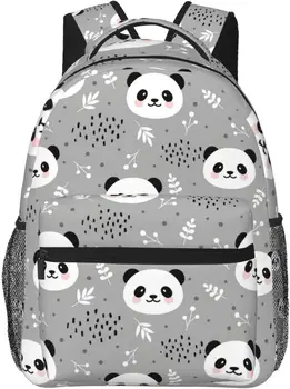Рюкзак с милым животным Пандой, модный рюкзак для путешествий, походов, кемпинга, компьютерные рюкзаки, сумка для книг для мужчин и женщин