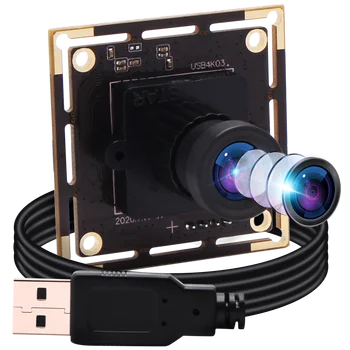 ELP 4K USB Camera Module Mini 38*38 мм Встроенная Плата Домашнего видеонаблюдения PC Camera для ПК, Компьютера, Ноутбука, Raspberry Pi