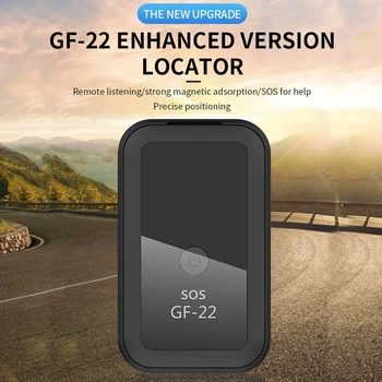 Мини-Автомобильный GPS-Локатор GF-22 GPS-Трекер Anti-lost Противоугонная Сигнализация GPS-Трекер Автоматическое Сигнальное Устройство С Локатором Голосового Управления