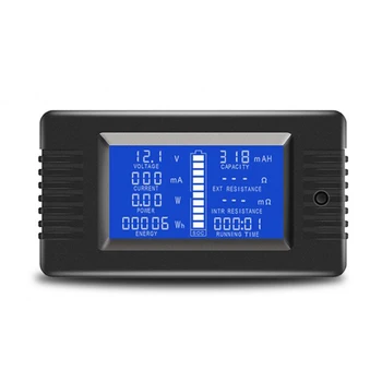 Вольтметр 0-200 В 300А, амперметр, цифровой тестер батареи, Встроенный измеритель емкости шунта, сопротивления, измеритель электрического напряжения, монитор