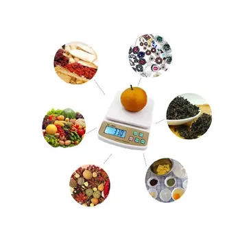 Цифровые кухонные весы весом 7 кг / 1 г, переключаемые блоки с ЖК-дисплеем, для выпечки продуктов, приготовления пищи, бытовой инструмент, многофункциональный инструмент, прямая поставка