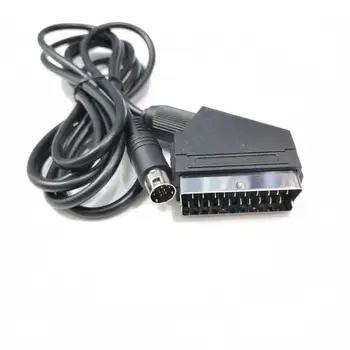 Подводящий кабель Scart для PS2/PS3 Scart RGB Кабель Sega -Mega Drive2 -Genesis 2 Megadrive 2 MD1/MD2 RGB AV Scart Кабель 1,8 м D11