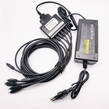 PS6001 6-Полосный Кабель-Адаптер Зарядного Устройства С Переключением Мощности Для Зарядки HYT Hytera BD350 BD300 TD350 TD360 Двухсторонняя Радиозарядка