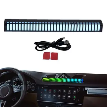 Окружающее освещение автомобиля, автомобильное RGB окружающее освещение, автомобильные светодиодные фонари с управлением через приложение, автоаксессуары, украшения для интерьера, постоянный ток 5 В