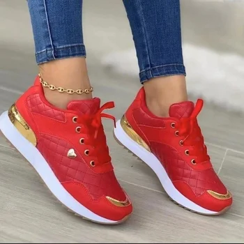 Женская спортивная обувь, новинка весны 2023 года, дышащие повседневные кроссовки для бега с цветными блоками на шнуровке, кроссовки
