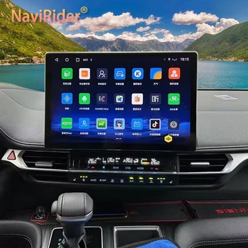 13,3-Дюймовый 2K Экран Android Автомобильный Мультимедийный Видеоплеер Для Toyota SIENNA 2021 2022 2023 Стерео GPS Навигация Беспроводной Carplay