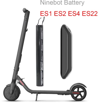 Оригинальный Внешний Аккумулятор Ninebot Segway ES1 ES2 ES4 E22 Smart Electric Scooter 36V 5200mAh Аксессуары Для Скутеров С Кронштейном