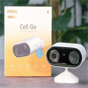 Солнечная камера IMOU Cell Go, уличная IP-камера 3MP, Беспроводная 2.4 G Wifi, Инфракрасное ночное видение, Двусторонний разговор, водонепроницаемый