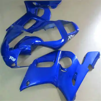 комплекты для кузова все синие YZF R6 Комплект обтекателей для R6 YZF R6 98-02 комплект обтекателей 1998 1999 2000 2001 2002
