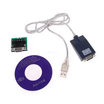 Промышленный преобразователь USB2.0 в RS485 RS-485 DB9 конвертер устройств с последовательным портом COM, прямая поставка