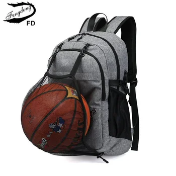 Школьные сумки FengDong для мальчиков, студенческий школьный рюкзак, мужские дорожные сумки, рюкзак, мужской водонепроницаемый рюкзак для ноутбука, USB-сумка, подарок для мальчика