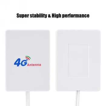 4G LTE Антенна 3G 4G Панельная Антенна с Разъемом SMA TS9 CRC9 2 м Кабель для Маршрутизатора E8372 E3372 B315 USB-Модем, TS9