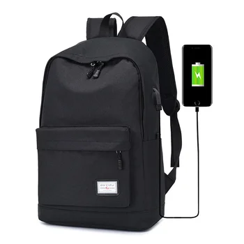 Usb-зарядка, 15,6-дюймовый рюкзак для ноутбука, мужские школьные сумки для колледжа, повседневные холщовые рюкзаки, многофункциональная дизайнерская сумка для ноутбука, упаковка