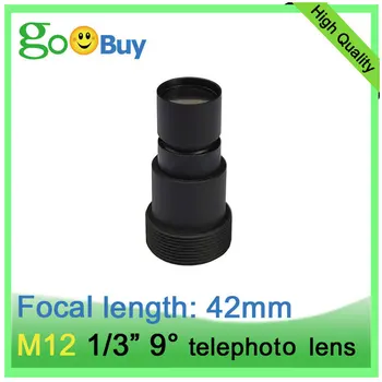 M12 EFL 42-мм длиннофокусный объектив, 2-мегапиксельная мини-камера видеонаблюдения с 1/3 
