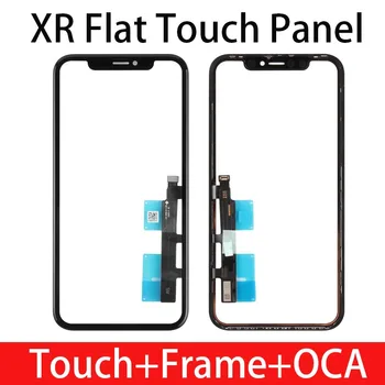 3 в 1 XR Плоский ЖК-Сенсорный Дигитайзер Стекло с Рамкой + Клей OCA Для DIY iPhone XR-13 Pro, XR-14 Pro с Плоским Экраном, XR Like 13P