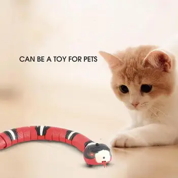 Автоматические игрушки для кошек, Электронные Интерактивные игрушки Snake, игрушки для дразнения змей, игрушки для кошек, собак, Игрушки для котенка, Аксессуары для домашних животных