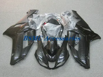 Комплект мотоциклетных обтекателей для KAWASAKI Ninja ZX-6R 636 07 08 ZX 6R 2007 2008 Высококачественный комплект для литья под давлением черного цвета